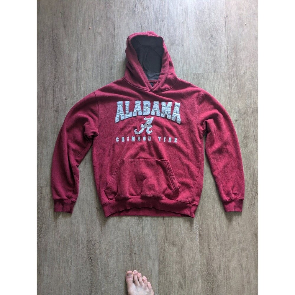 Colosseum Alabama Crimson Tide Hooded Sweatshirt Mens M Hoodie